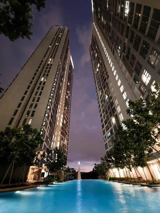 Апартаменты The Robertson @ 118 Tower Super View Куала-Лумпур Малайзия